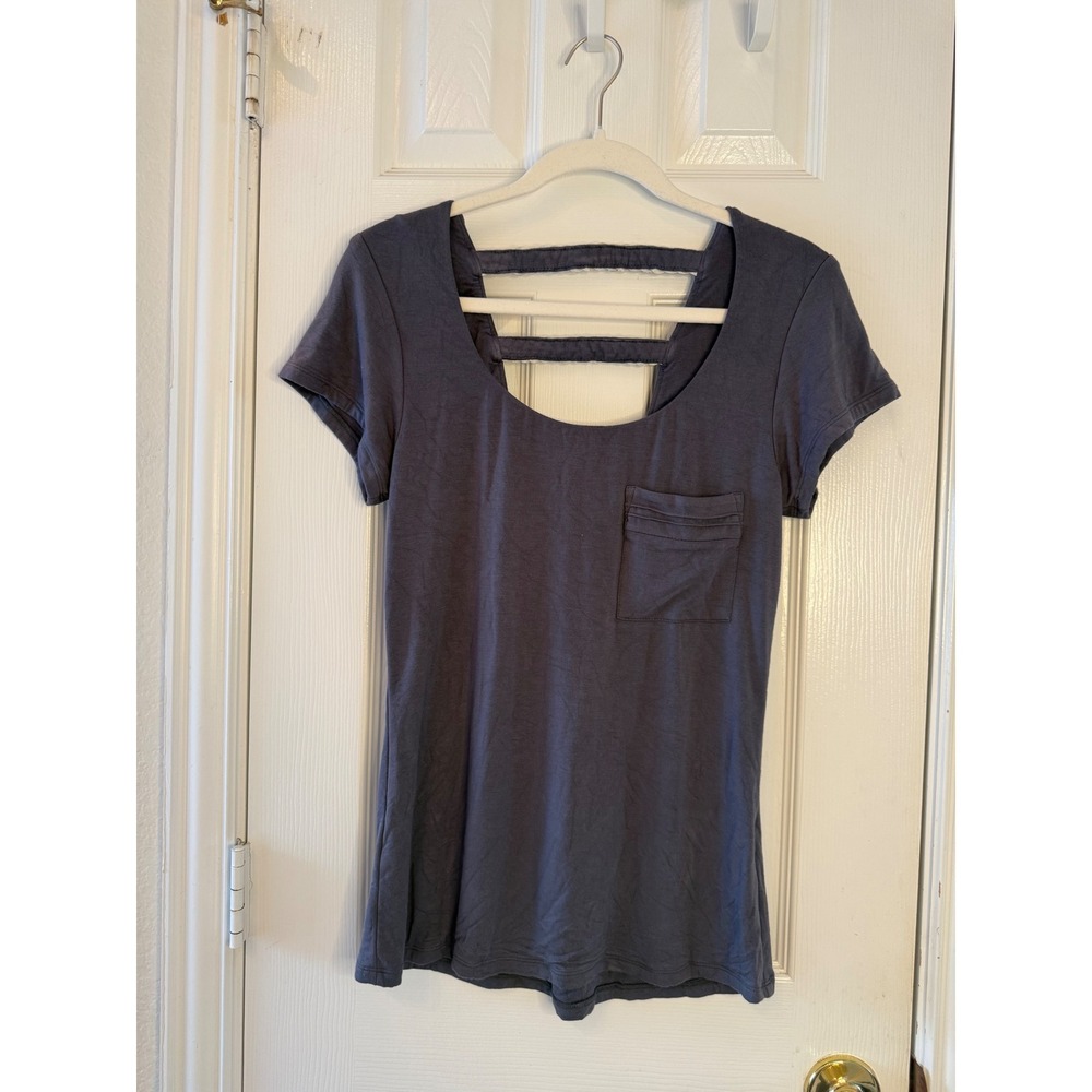 Sky Made USA Boutique Top‎ Large Braided Back Butter Soft $138 Retail